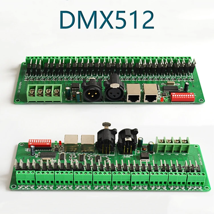 30-канальный 1440 Вт DMX512 светодиодный декодер с постоянным управлением одиночными или цветными лампами для сцены RGB