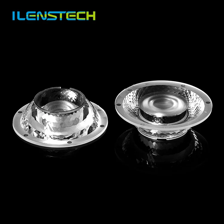 ILENSTECH 36 Degree Narrow Beam Optical Led Cob PMMA Tir Lens 50mm