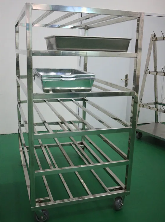 Galvanized steel meat thawing plate for frozen carcasses in slaughterhouses
