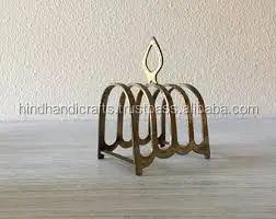 Блестящий Золотой металлический держатель для букв