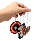 Custom Design Logo Paper Hanging Car Air Freshener With Long Lasting