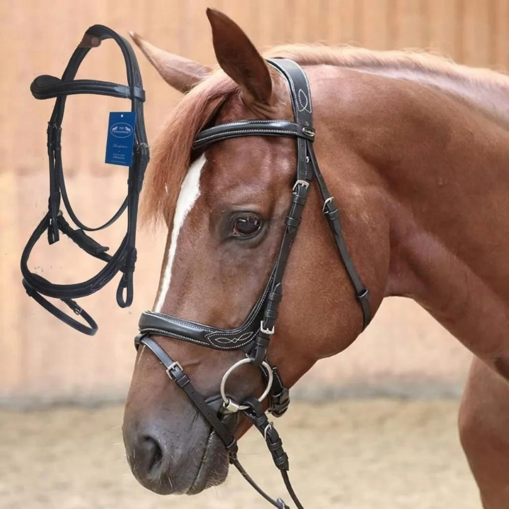 Rope Cord Show Jumping Noseband Horse Leather Halter Smart Buy Rope