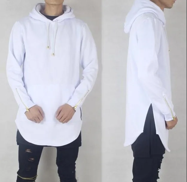 Download 100 Cotton Plain White Side Split Curved Bottom Hoodie Buy Sleeve Zipper Longline Street Wear Bulk Hoodie Elongated Curved Bottom Hoodie Lengthened Side Split Curve White Hoodie Product On Alibaba Com