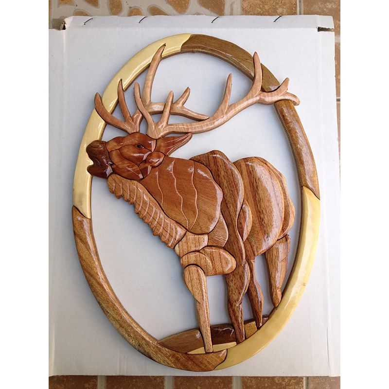 Jumper (Deer), Intarsia Scroll Saw Pattern