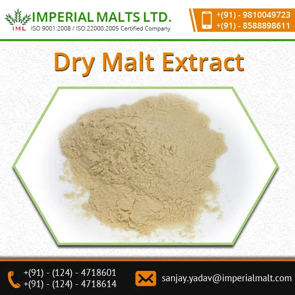New Fine Quality Natural Taste Dry Malt Extract at Best Price