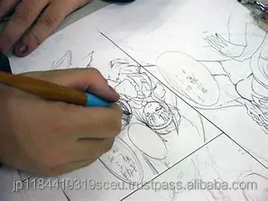 
 Shiro Sumi eki, белые чернила для комикса drowing манга.  