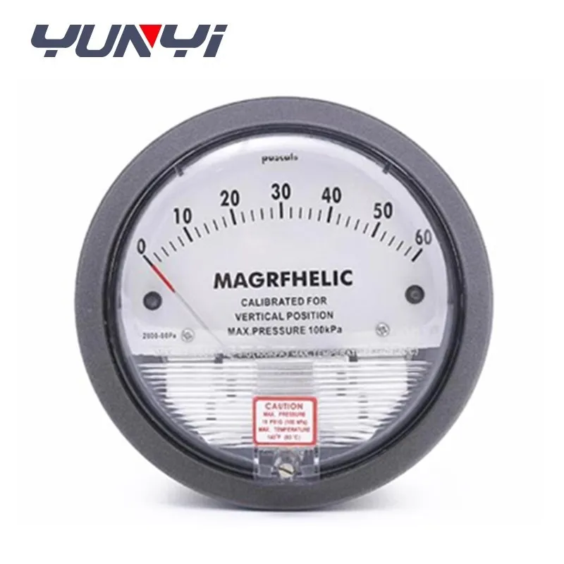 Yunyi Back Type Micro Air Differential Pressure Gauge High Quality Product Category