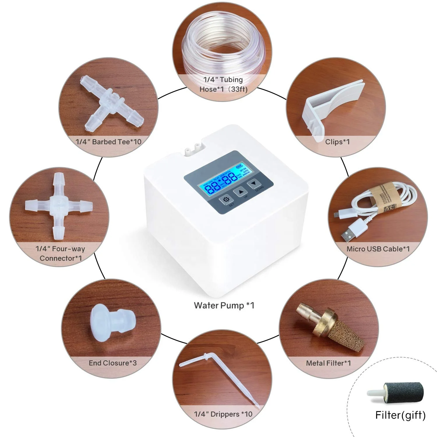 Dropshipping Automatic Watering System Tipping Irrigation Two Timing Mode Programming with