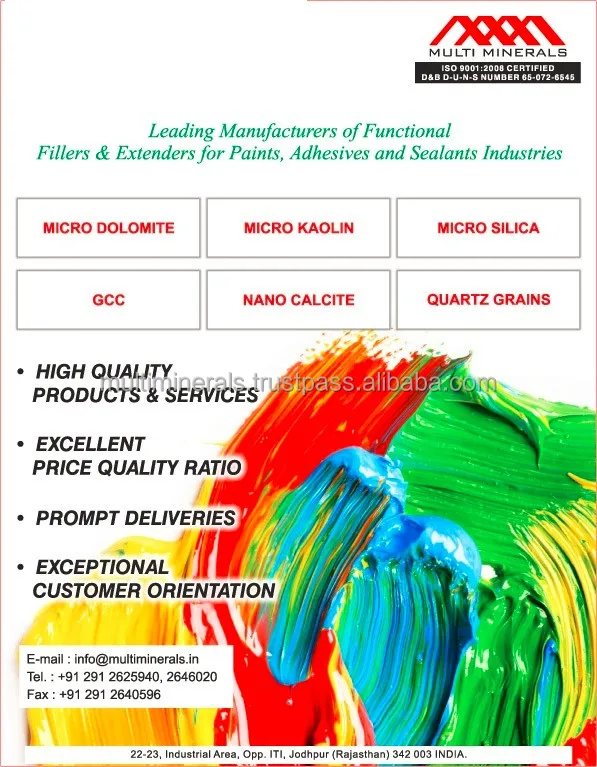 Best Quality Paper Grade Ground Calcium Carbonate Fast Delivery Calcium