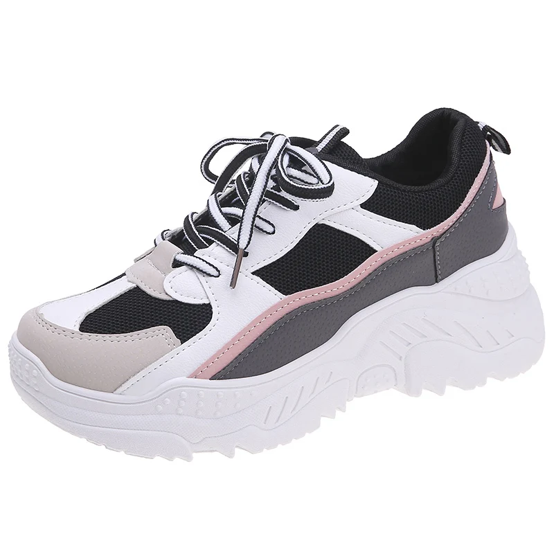 athletic wedge sneakers