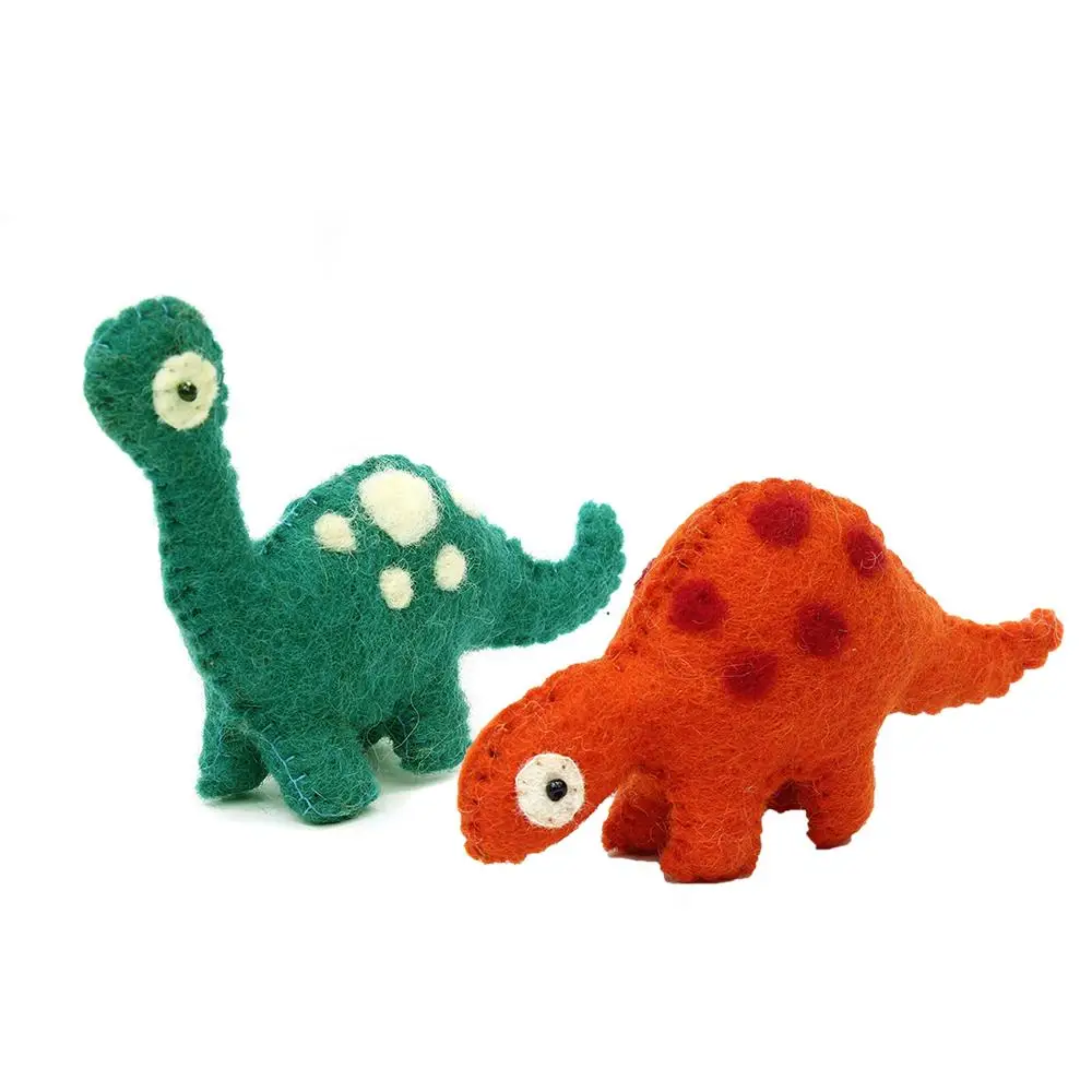 羊毛毡恐龙玩具尼泊尔手工制的孩子 - buy cheap toys for kids,felt