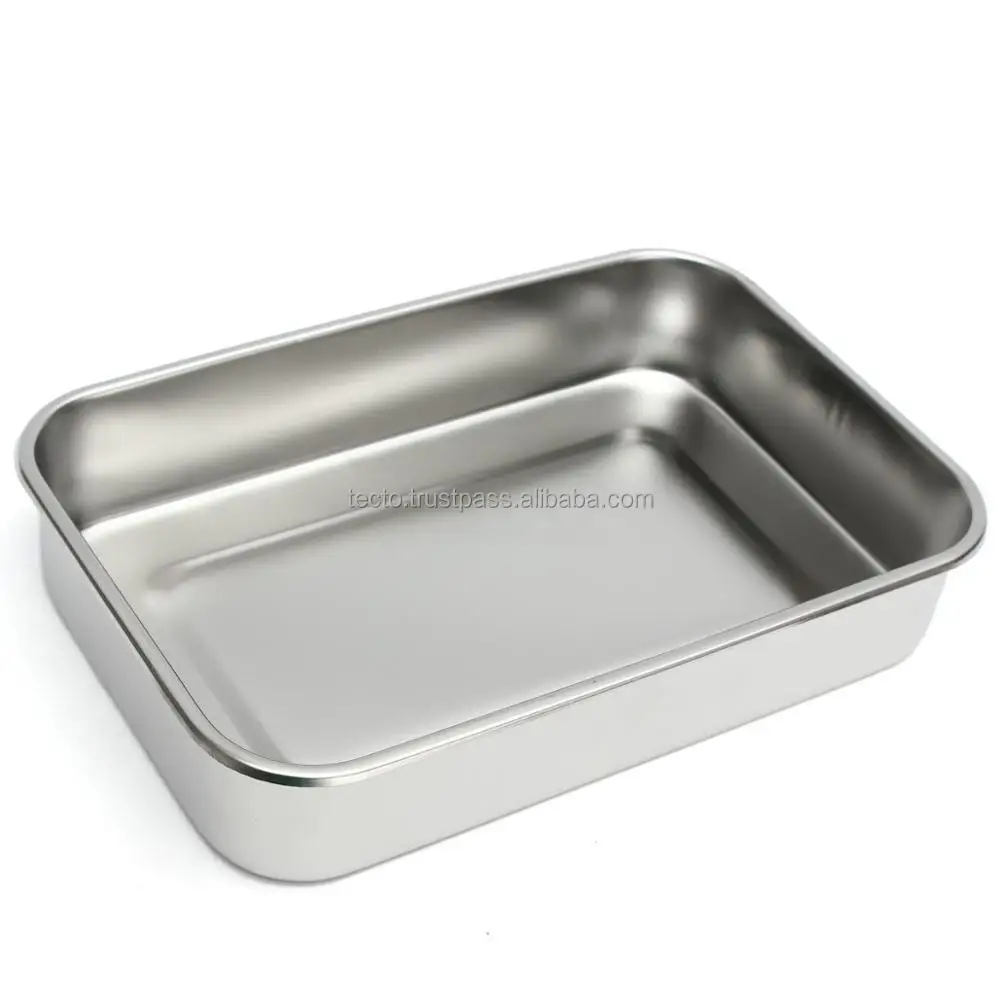 Surgical Instruments Box Stainless Steel Medical Surgical Tray Dental