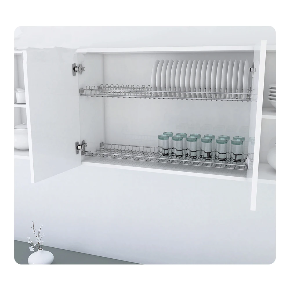 kitchen plate storage rack