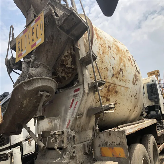 Б/у японская Бетономешалка hino 9m3 /Isuzu Hino Nissan 12m3