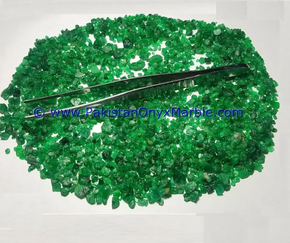 7.5-8 Hardness Pakistan Emerald Facet Grade Rough Natural Gemstone ...