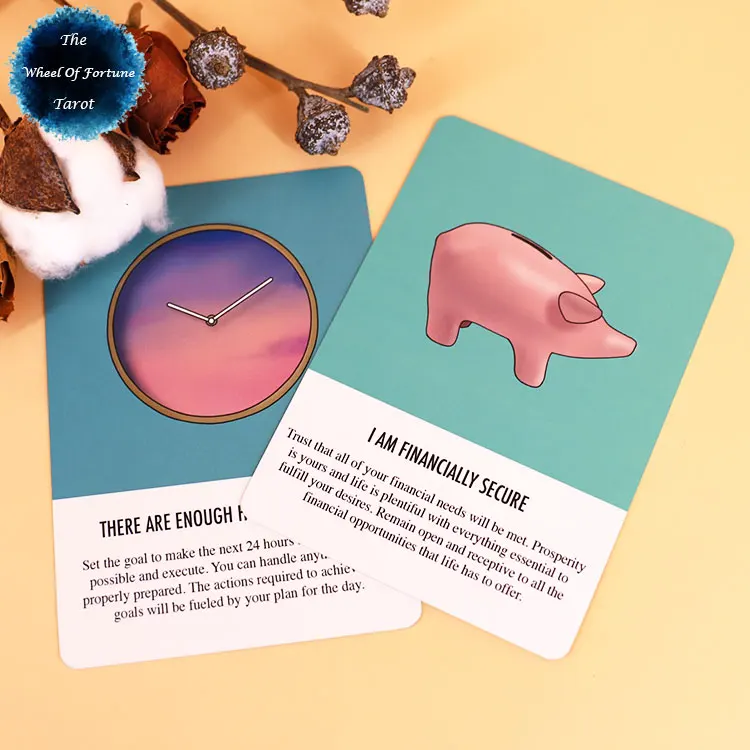 tarot cards oracle cards printing with instruction book