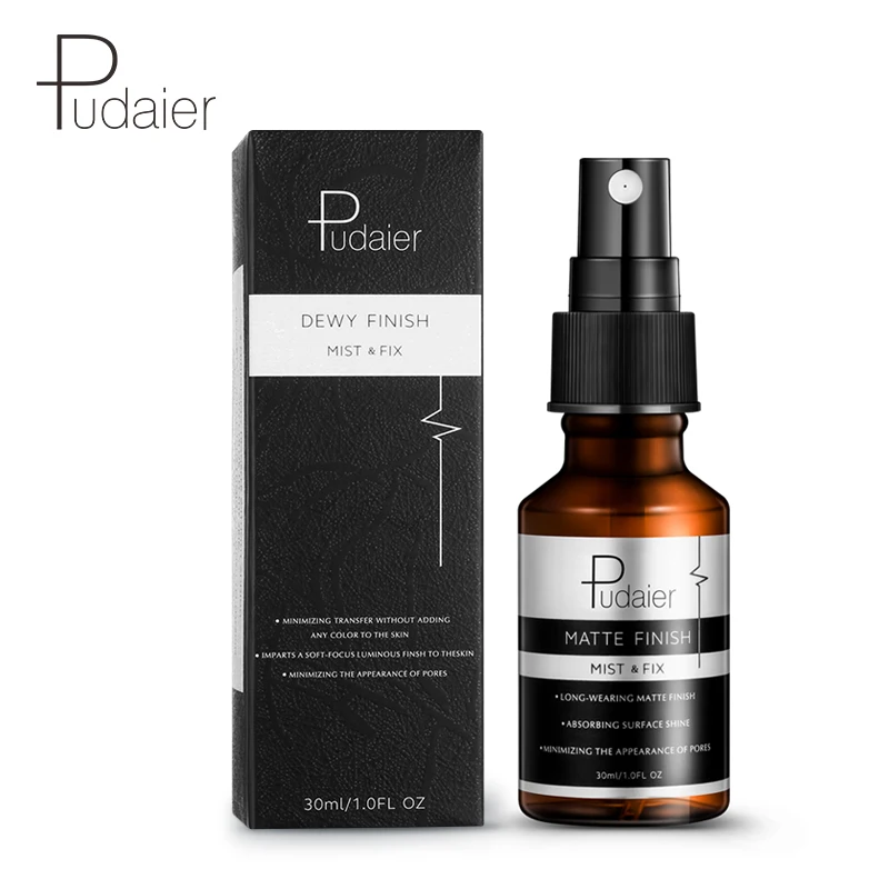 Pudaier Quick-dry Matte Makeup Setting Spray Private Label Long Lasting Oil Control Fix Makeup Spray