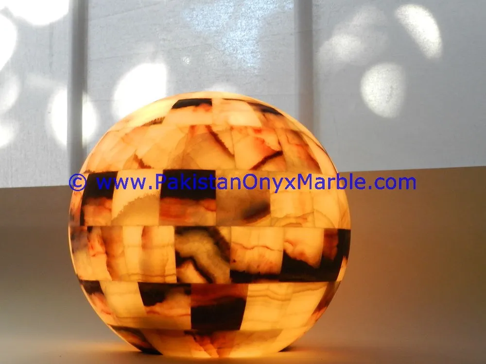 Onyx Lamp Sphere Ball Waterproof Great Decoration for Your Garden Patio Swimming Pool Club Spa