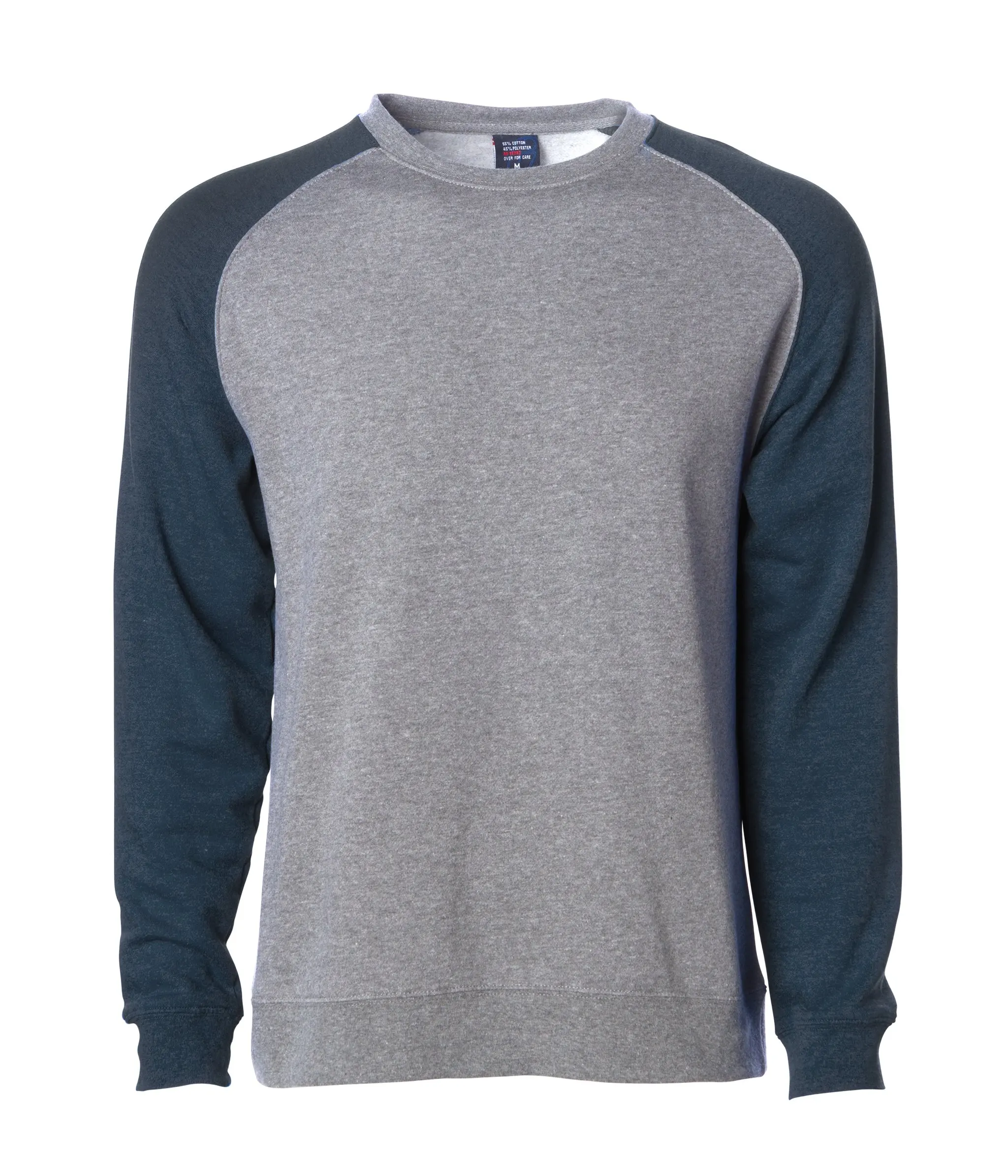 solid color crewneck sweatshirt