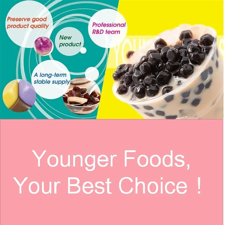Taiwan Bubble Tea Topping Matcha Pudding Powder