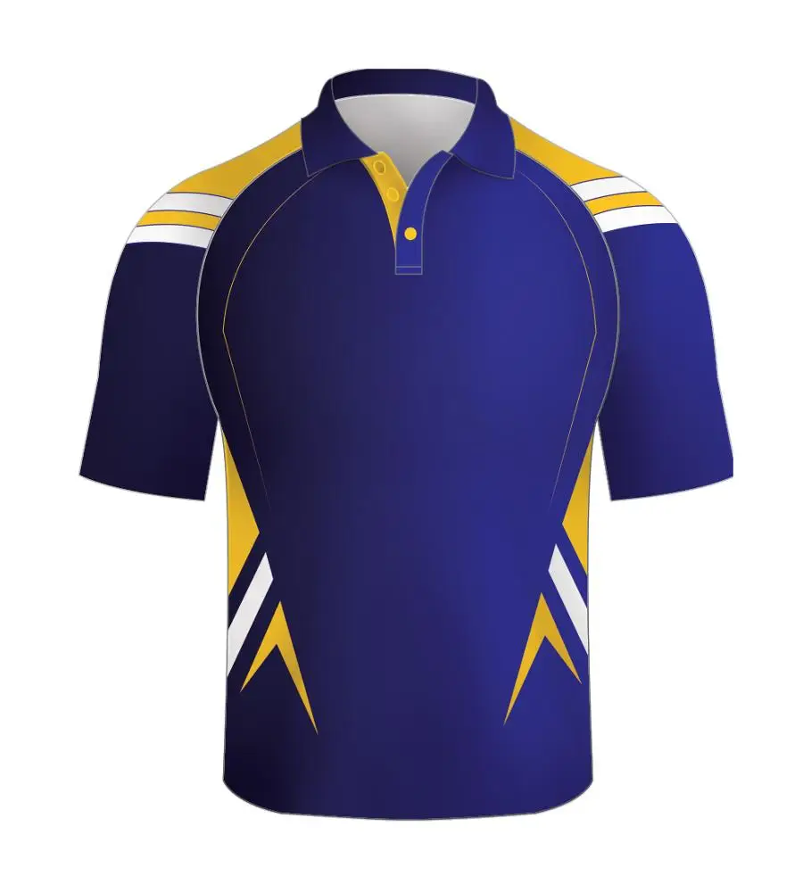 Cricket Polyester Sports Design Jersey, Printed