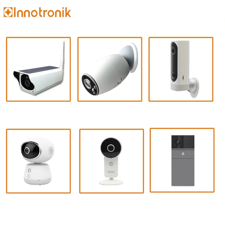 Innotronik Wire Free PIR Detection HD 1080P CCTV Wireless IP Camera Home Security WiFi  Outdoor Battery Home Camera