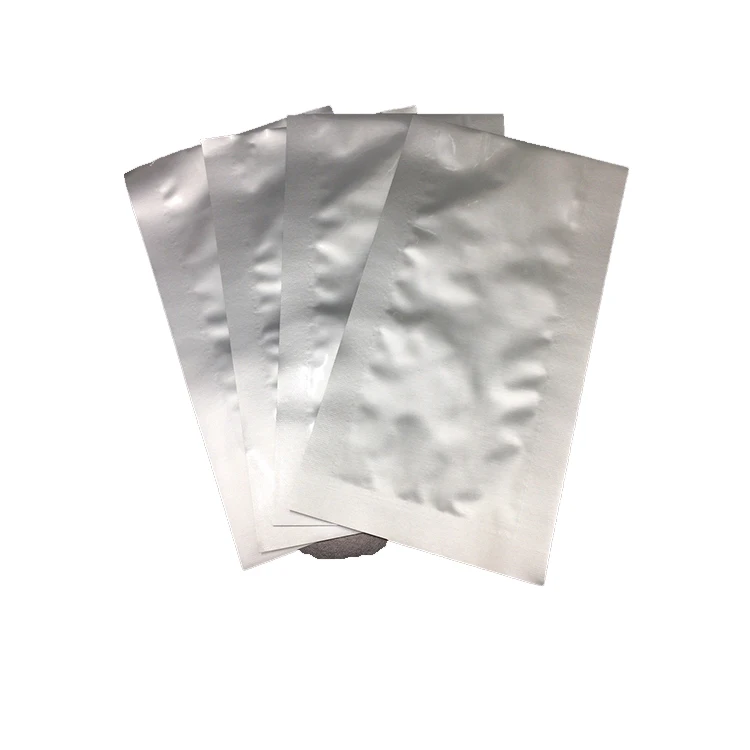 Wholesale Resealable White Plastic Laminated Aluminum Foil Bags made in Japan