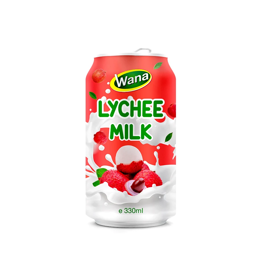 private label lychee milk drink manufacturer in 330ml can - buy