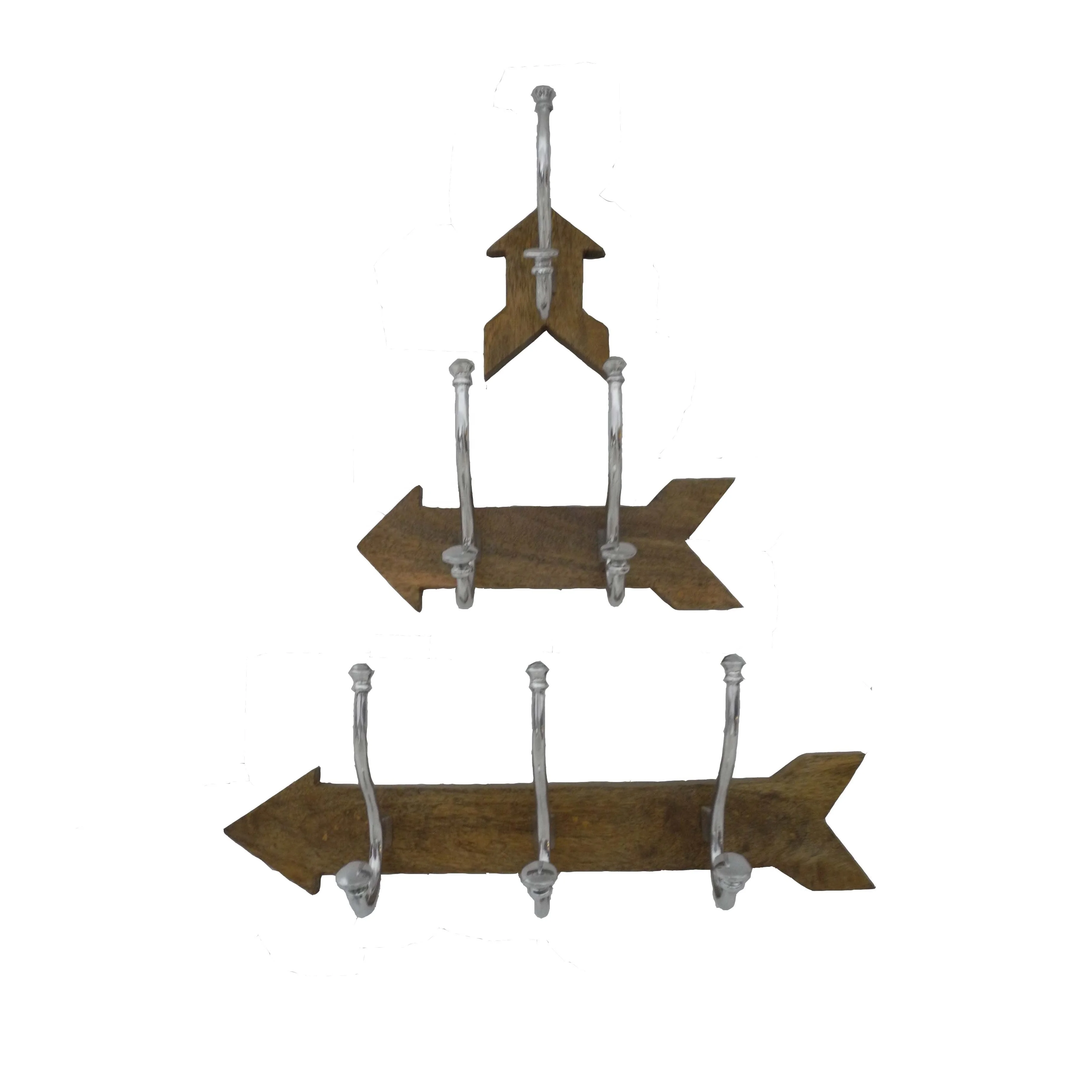 Wall Mounted Adhesive Hooks Wall Mounted Single Coat Hanging Hooks