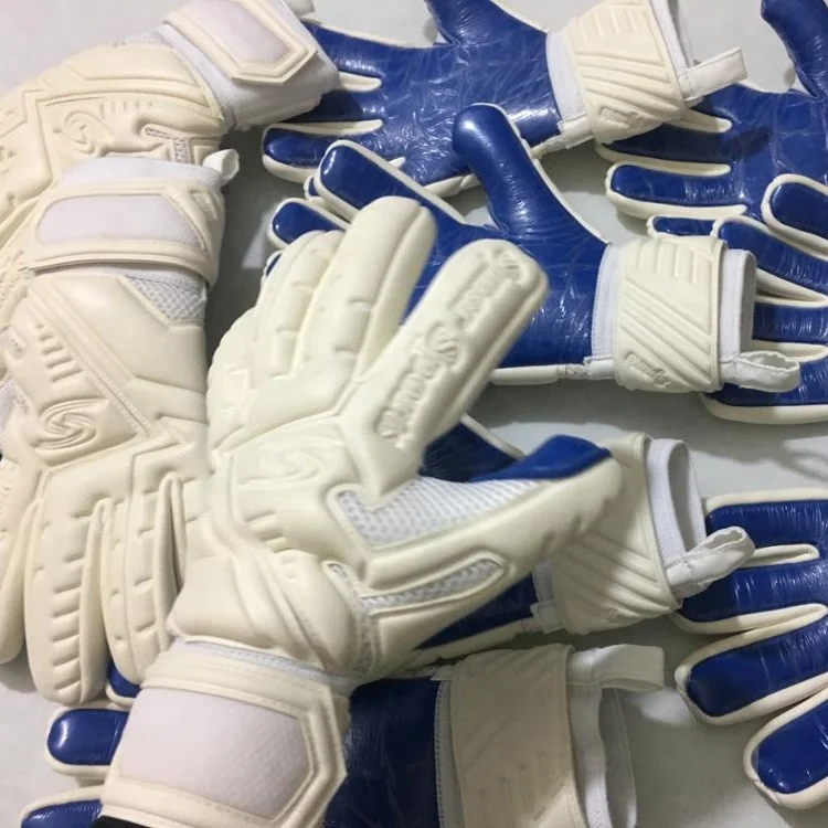 Custom Professional Latex Soccer Gloves Durable Antislip Breathable