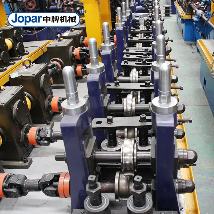 Building Materials MS Galvanized Steel Pipe Making Machine / Tube Mill for Sales