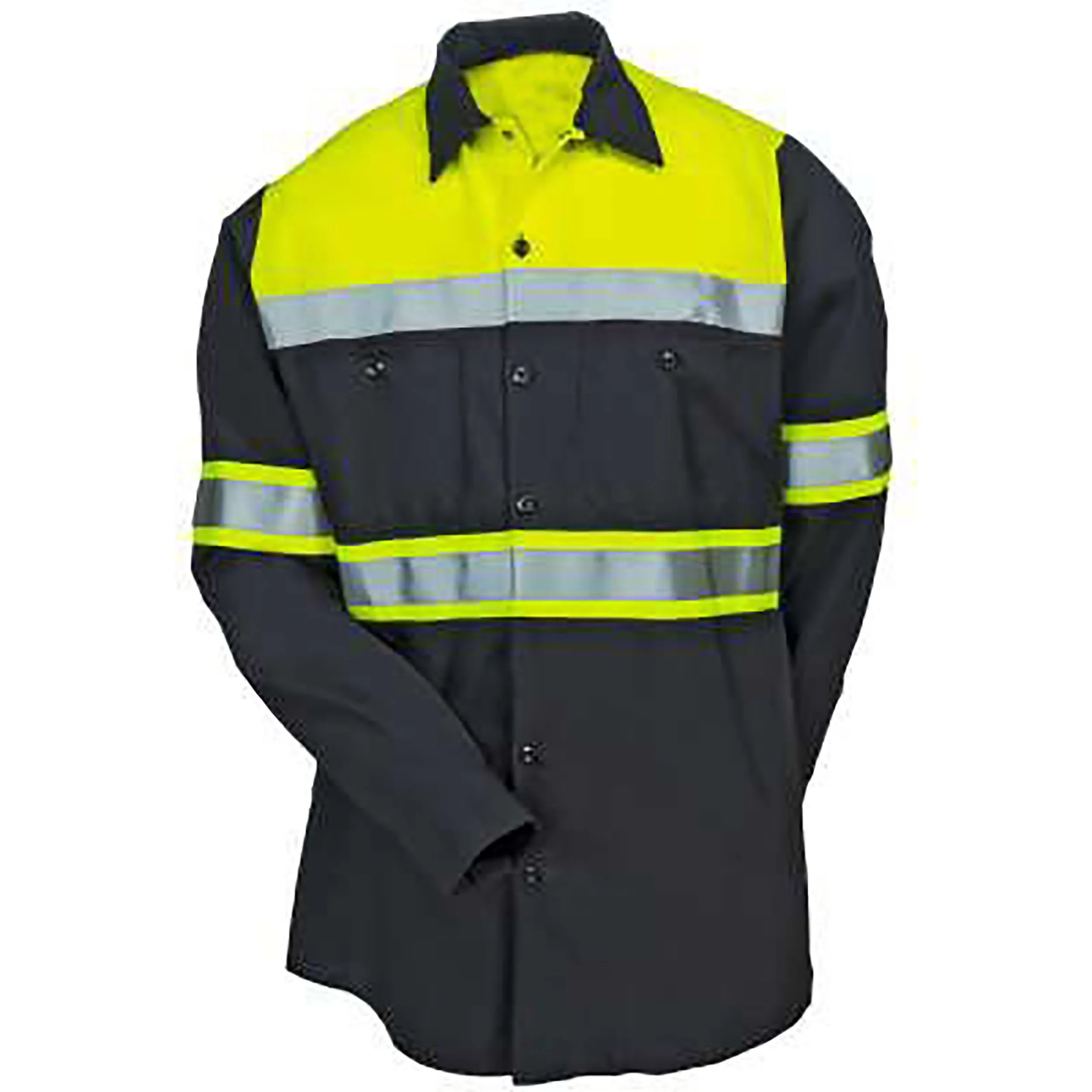 Hi Vis Safety Workwear Polo Shirt Men 2 