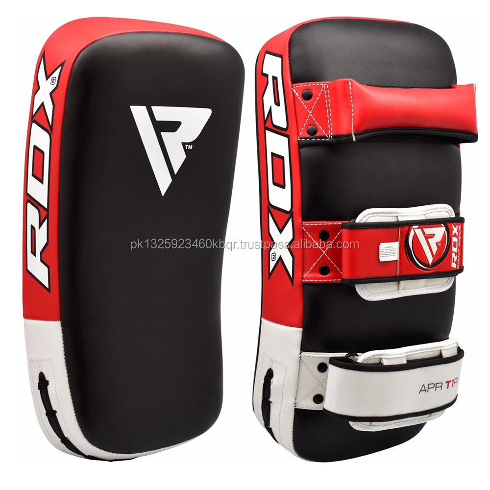 Boxing Kick Shield Strike Curved Arm Pad MMA Focus Muay Thai Punch Bag 