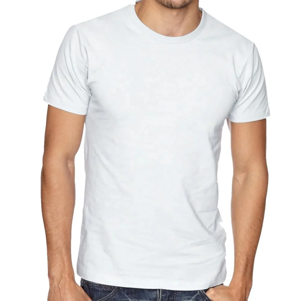 round neck white t shirt