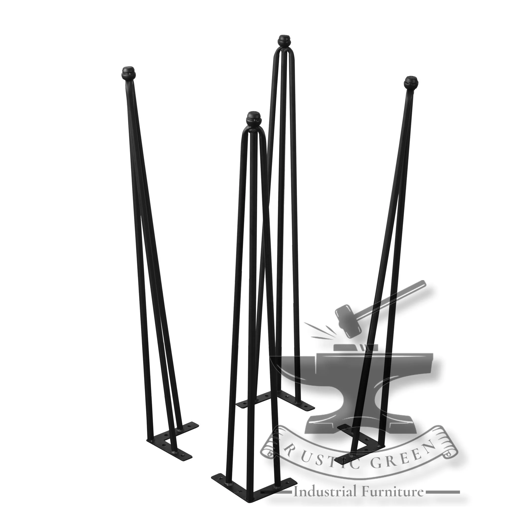 Industrial Metal Hairpin legs Cafe Table
