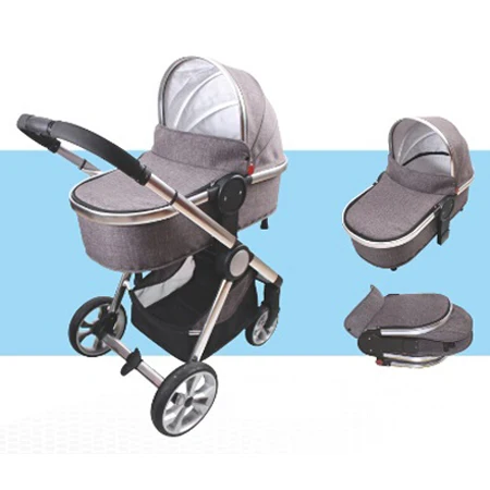 lightweight stroller with big basket