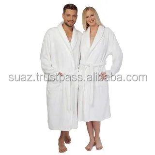 egyptian cotton hooded bathrobe