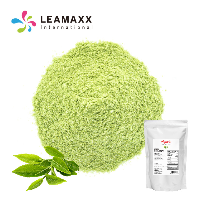 2025 Best Selling Taiwan Leamaxx Popular Matcha Green Tea Snow Ice Powder Shaved Ice Bubble Tea Supplies Wholesale