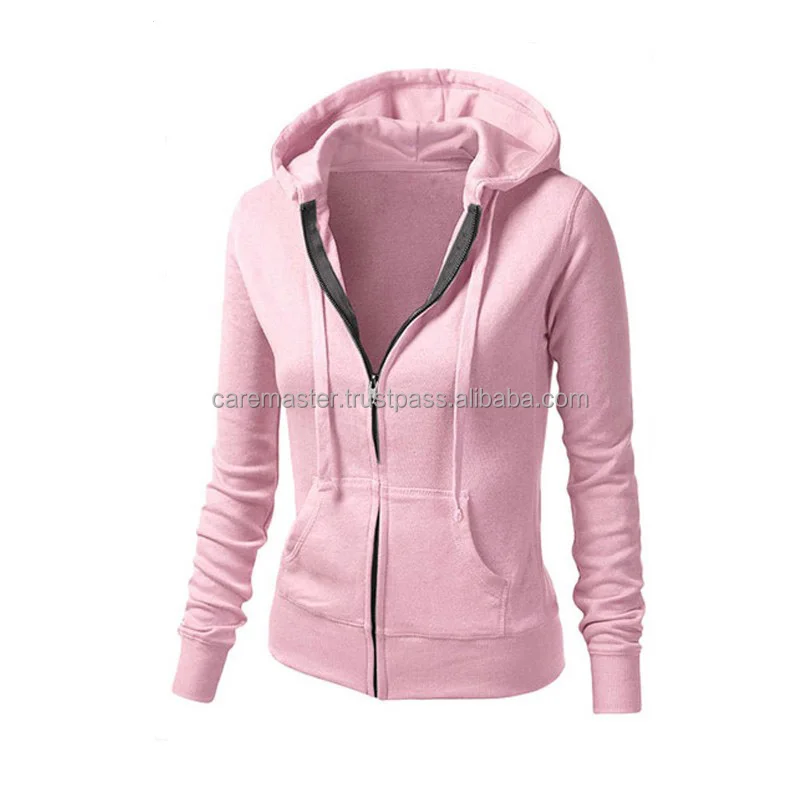 plain pink hoodie womens