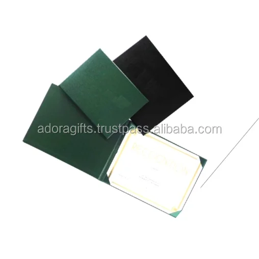 A4 Document Holder / File Certificate Holder / Green Color Gift