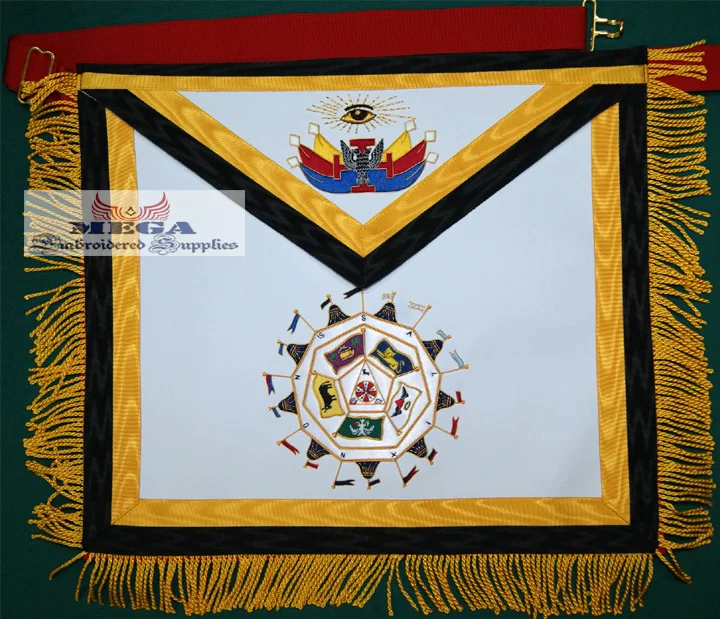 Masonic Regalia 32nd градусный фартук I masonic