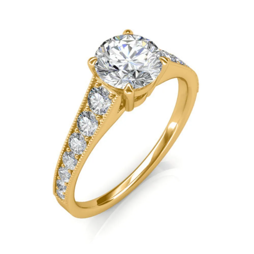 Как выглядит кольцо с бриллиантом