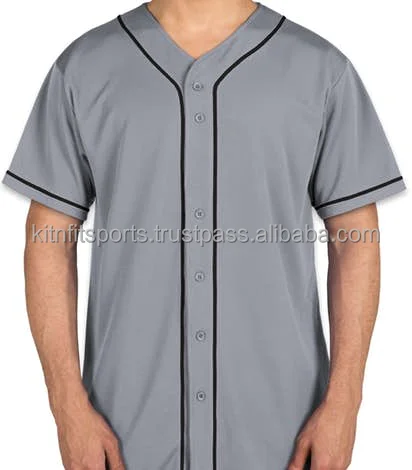 Source Custom Fashion Strip Baseball Jersey Shirts for Men Hip Hop