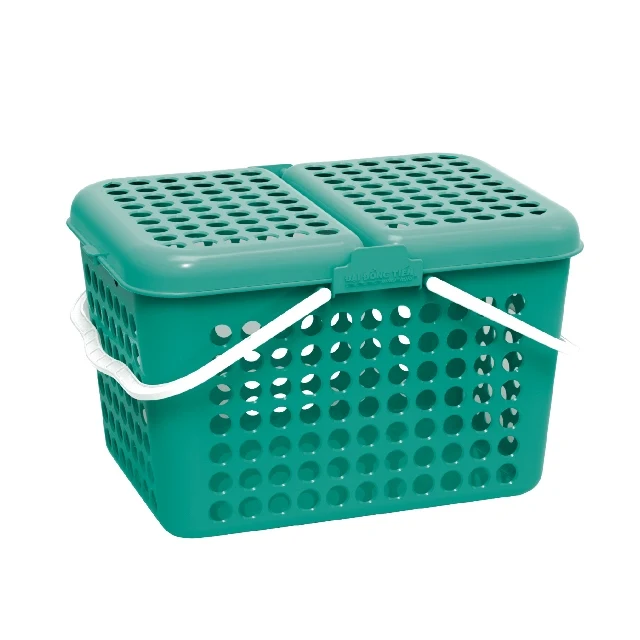 Panier De Rangement En Plastique Pour La Famille Avec Couvercle Et Poignee Meilleur Prix Buy Panier En Plastique Petits Paniers De Rangement Avec Couvercles Pas Cher En Plastique Paniers Avec Poignees Product On Alibaba Com