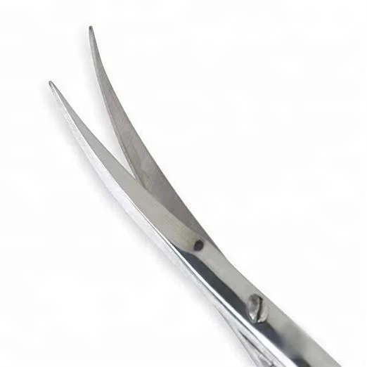 Оптовая продажа высококачественные ножницы для ногтей кутикулы изогнутые Острые Ножницы из нержавеющей