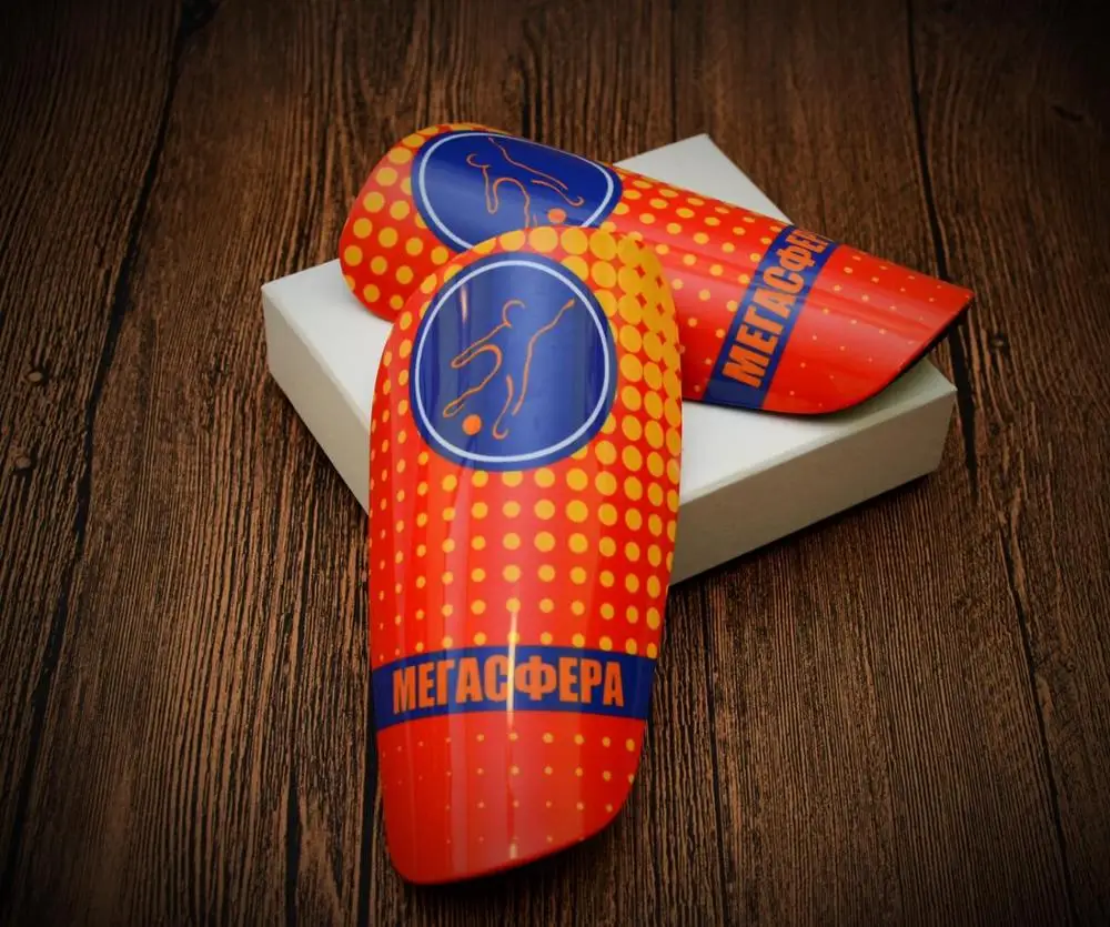 Мягкая сублимированная Накладка для голени защитная накладка футбола футбольные аксессуары спорта молодежные удобные клипсы