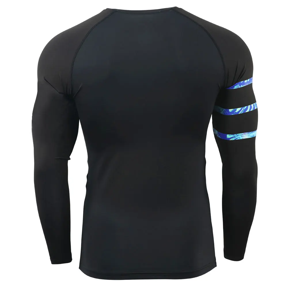Fitness Mens Compression Sublimation Printing Shirts Mma Rash Guard
