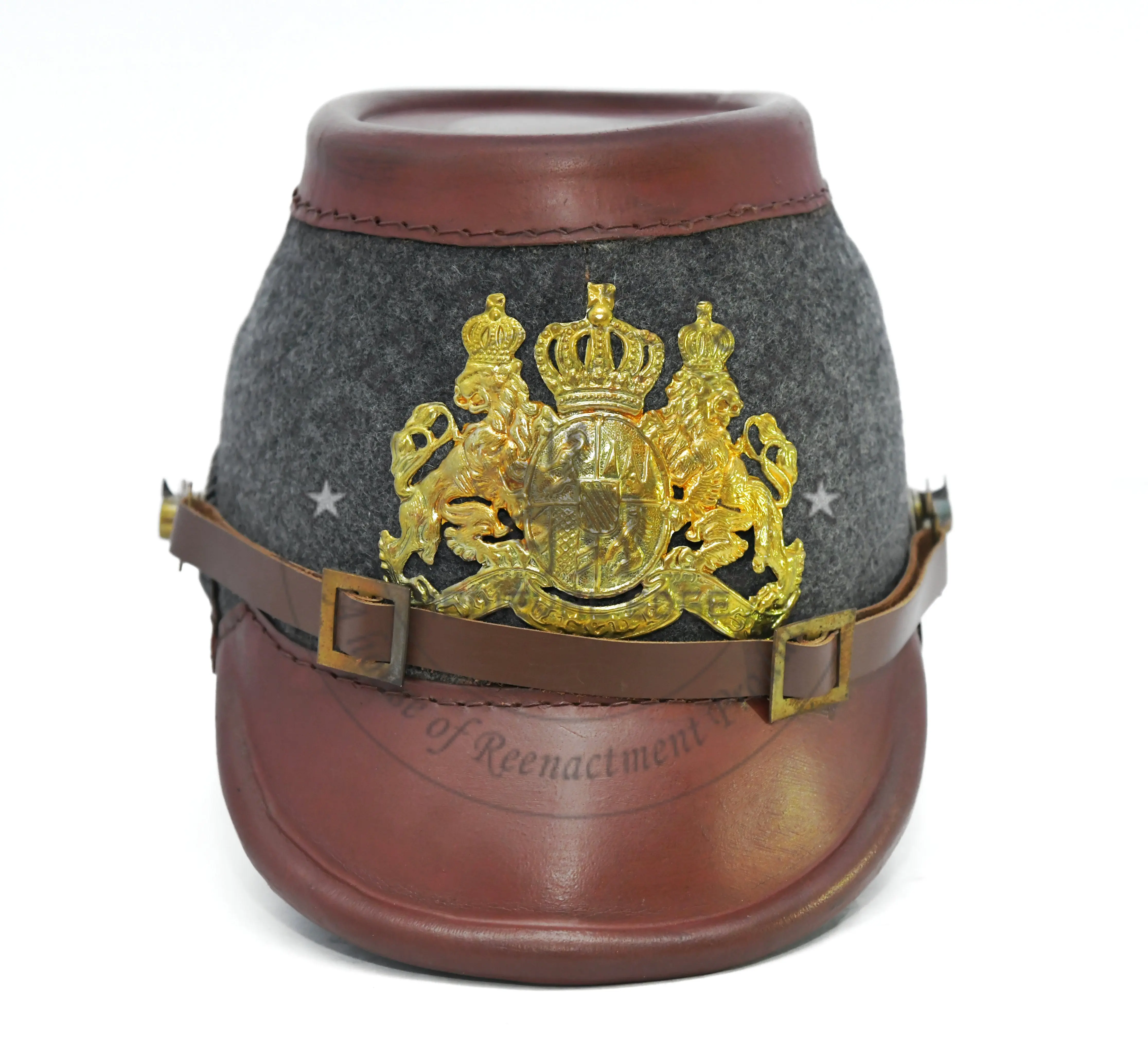 Top Notch Leather German Shako Helmet 