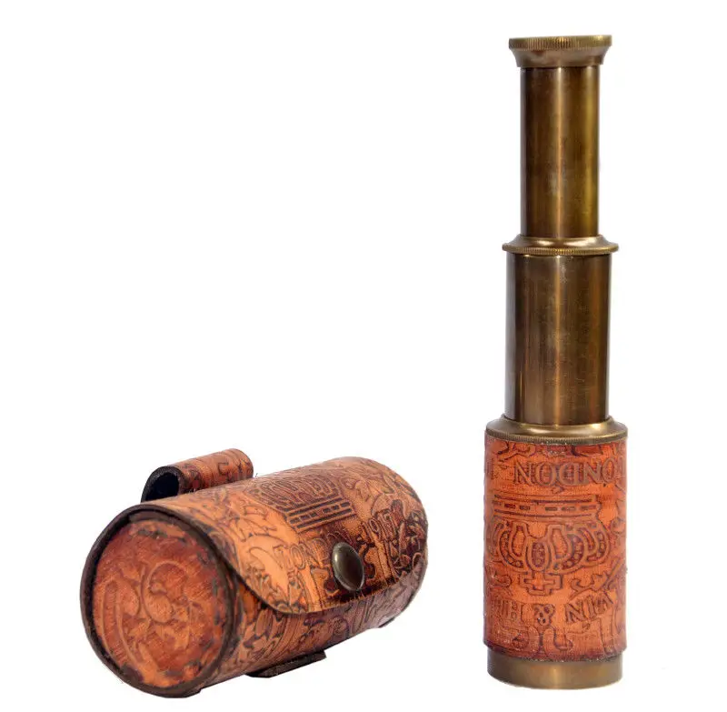 Kelvin & Hughes LONDON 1917 Antique Brass Nautical Marine