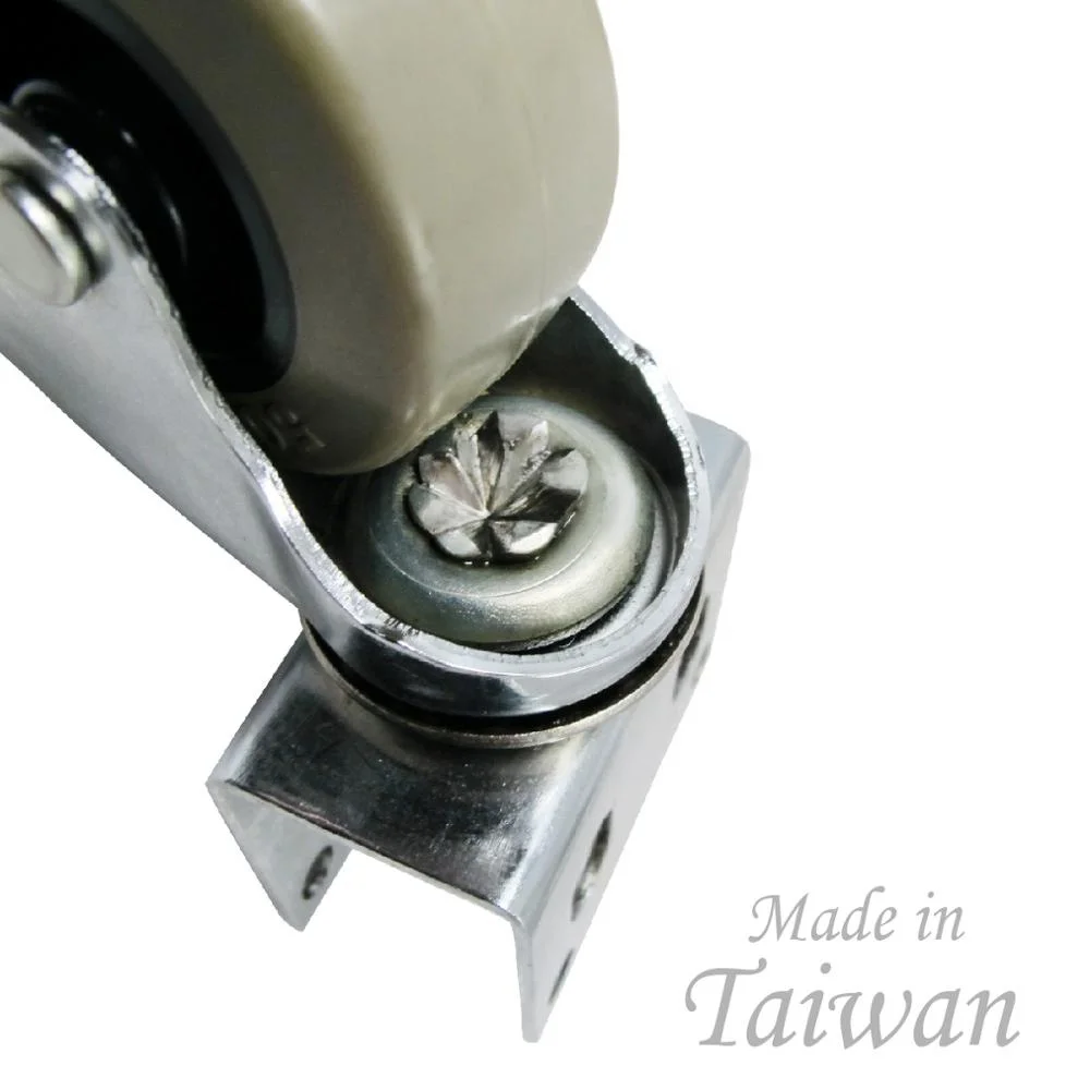 CCE Caster 2 Inch U Bracket Shape Swivel Caster Wheels Solidworks